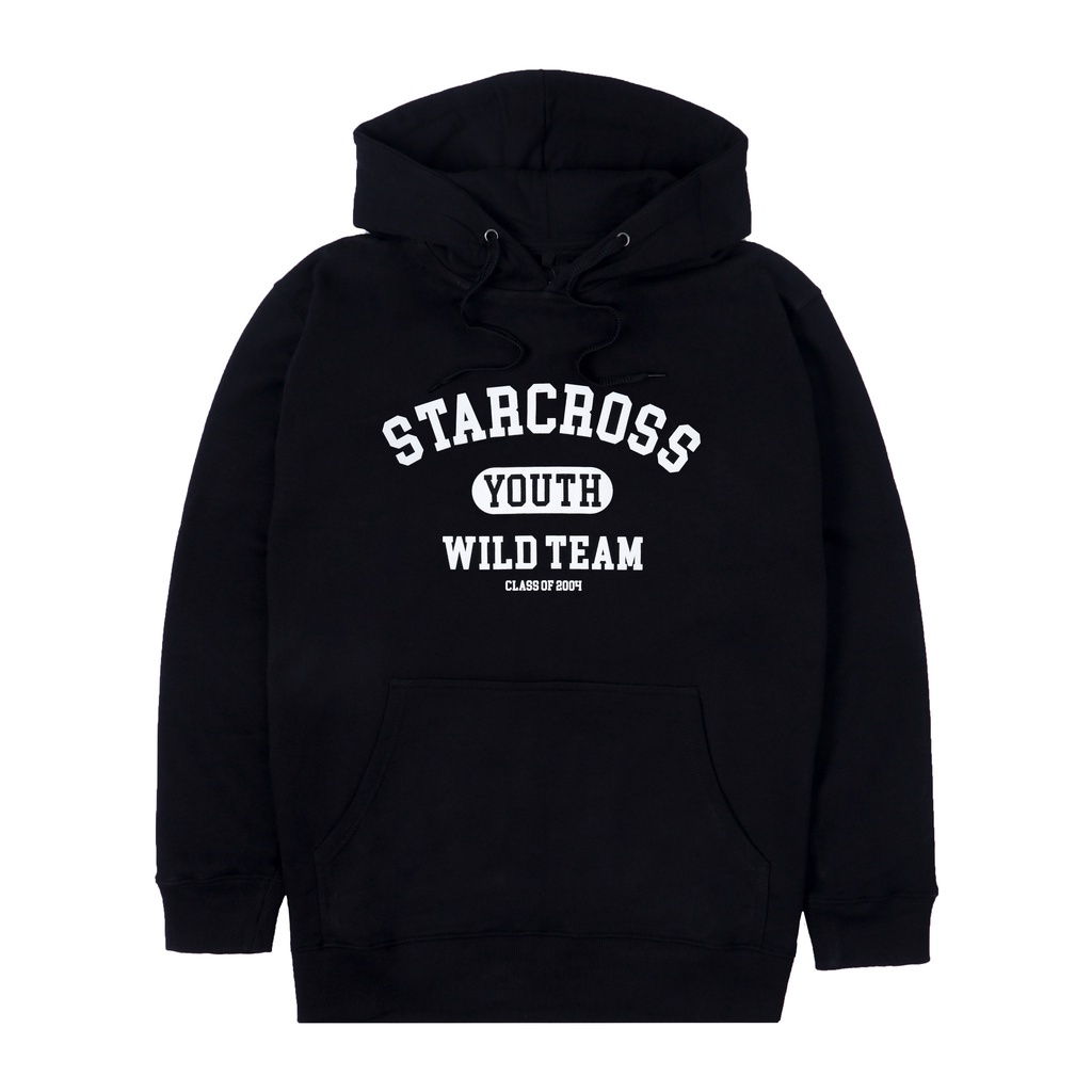 เสื้อฮู้ด STARCROSS - JS HD 113 - สีดํา