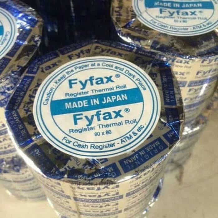 ม้วนกระดาษเทอร์มอล Fyfax 80X80