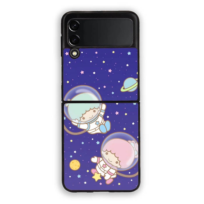 Hardcase Casing Case Samsung Galaxy Z Flip 3 4 5G Galaxy Z Fold 3 4 5G Little Twin Stars AB1986