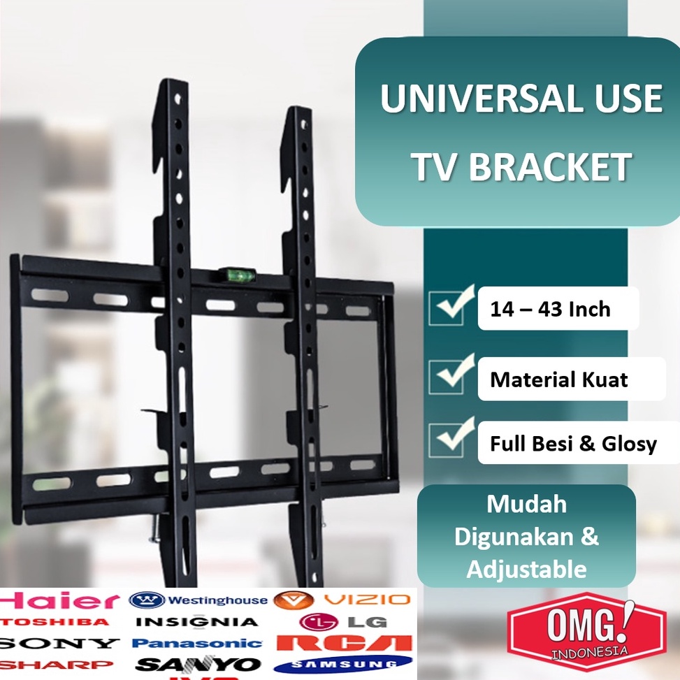 ราคาพิเศษ LED TV BRACKET 14 17 19 20 22 24 27 32 40 43  นิ้ว Universal Smart TV Digital LCD ยืดหยุ่น
