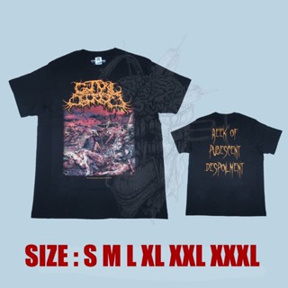 เสื้อยืด พิมพ์ลาย Brutalmind GUTTURAL SECRETE Reek Of Pubescent สําหรับผู้ชาย