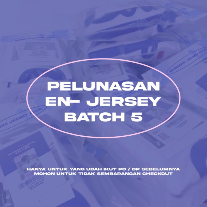 ชุดเจอร์ซีย์ Enhypen Dodgers