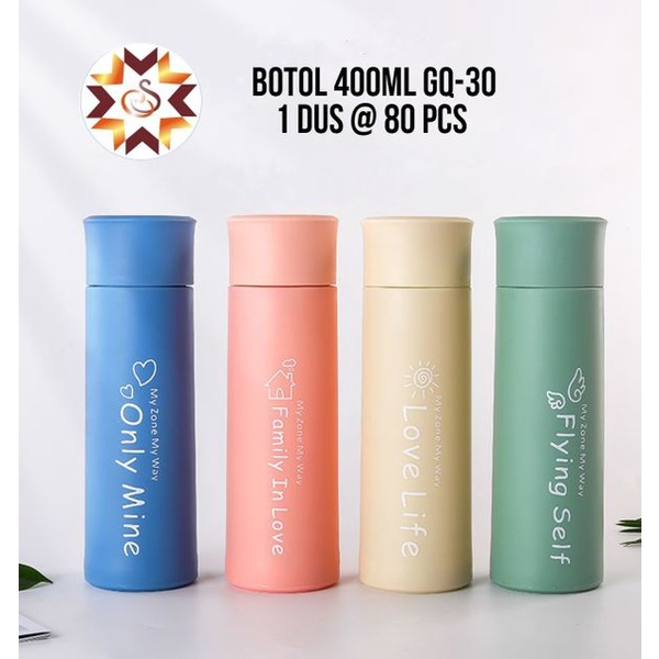 TERMOS SY*400ML GQ30 ขวดน้ําดื่ม / กระติกน้ําร้อนน้ําดื่มรีฟิล