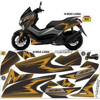 สติกเกอร์รูปลอก ลาย yamaha nmax Old Lma 2015-2019 Semifull yamaha nmax Old semi fullbody