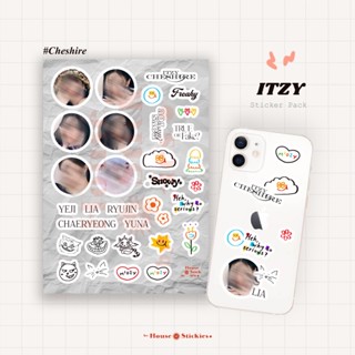 Itzy Cheshire อัลบั้มฉบับสติกเกอร์ (เปิดตัว / ทํามือ)