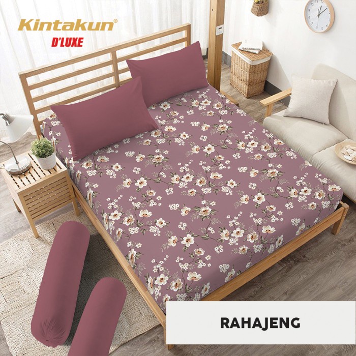 ผ้าปูที่นอน Kintakun Deluxe 180x200 NEW Random Motif - RAAHAJENG