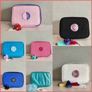 Kipling กระเป๋าเครื่องสําอาง กระเป๋าปากกา 100 ช่อง อเนกประสงค์ (7 สี)