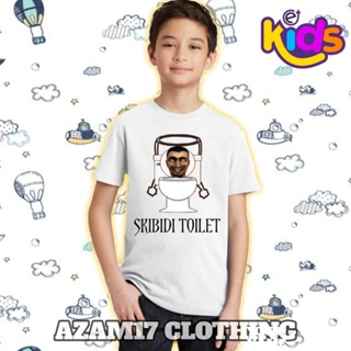 เสื้อยืด พิมพ์ลาย Skibidi Game Toilet สําหรับเด็กผู้ชาย และเด็กผู้หญิง