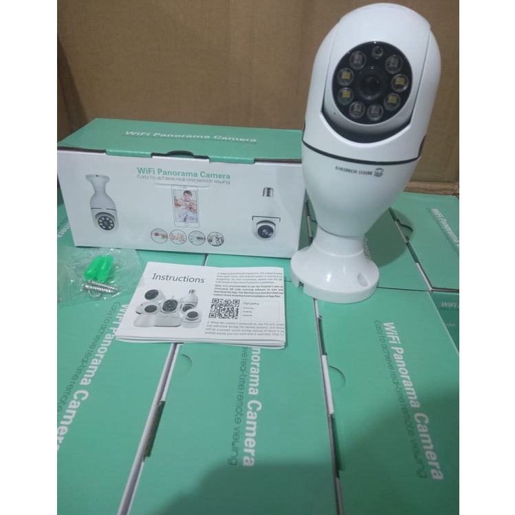 DIRECTLY ATC กล้องวงจรปิด E27 WIFI กล้องอัจฉริยะ V380 E27