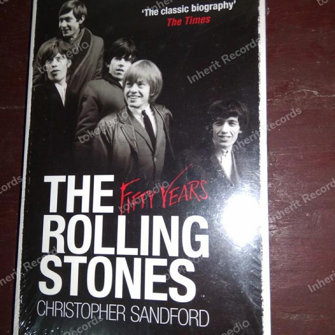 แผ่น cd ไวนิล The Rolling Stones Fifty Years no cd Mick Jagger 50