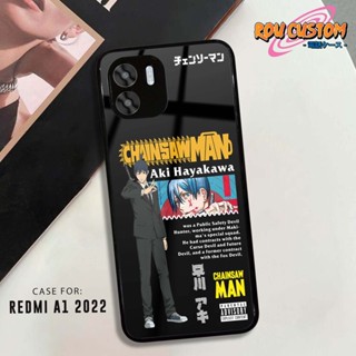 เคสโทรศัพท์มือถือแบบนิ่ม ลายอะนิเมะ Hp น่ารัก สําหรับ Xiaomi Redmi A1 2022 A1 2022 Rou Custom [Chainsaw Man]