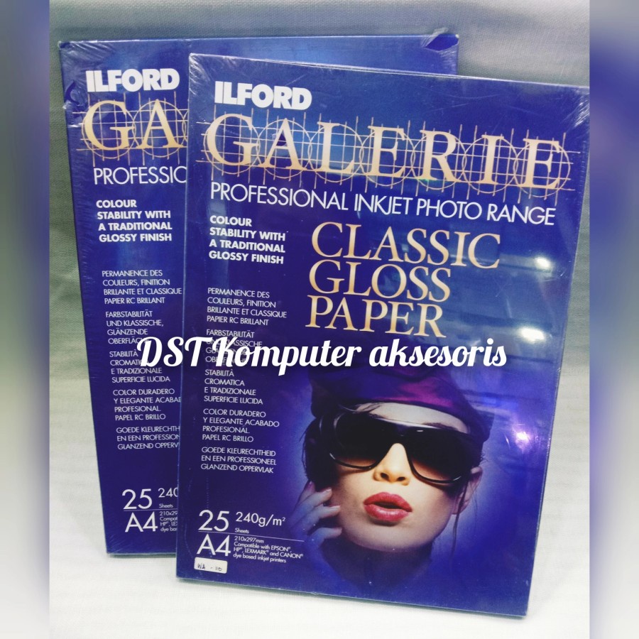 ILFORD PROFESSIONAL INKJET PHOTO RANGE/CLASSIC GLOSS PAPER A4