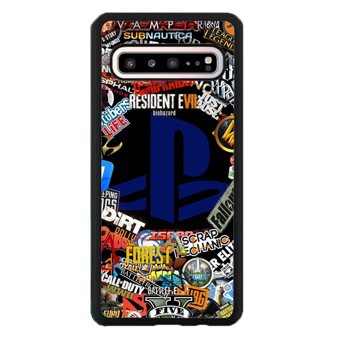 เคส Samsung Galaxy S9 S10 Plus Lite 5G ps4 gamer DF80