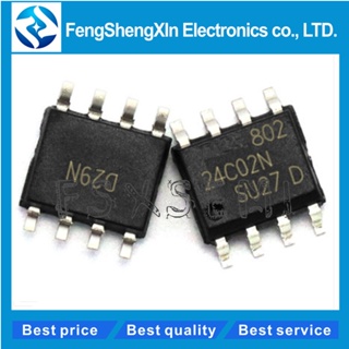 ไอซีหน่วยความจํา AT24C02BN-10SU-2.7 AT24C02 24C02N 24C02 24C02BN-SU27 EEPROM SOP8 2.7V 4000 ชิ้น/ล็อต