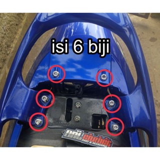 Baud Stirrup And Mio กุญแจกํามะหยี่ไทย ของแท้ 6 ชิ้น 2 ชิ้น