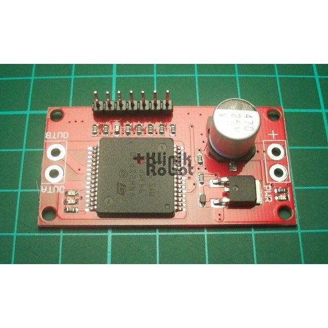 Kr09030 30A 16V Dc มอเตอร์ไดร์เวอร์โดยใช้ Vnh2Sp30