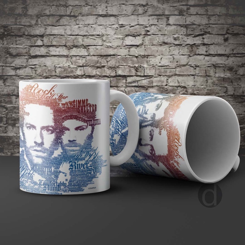 แก้ว Coldplay Rock Band V3