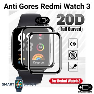 ฟิล์มไฮโดรเจล ป้องกันรอยขีดข่วน หน้าจอโค้ง LCD สําหรับ Redmi Watch 3