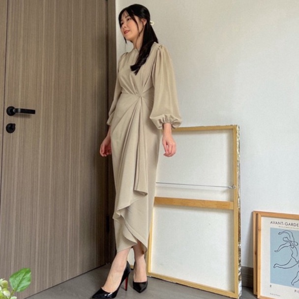 . KANON - Lirica Twist Dress - ชุดเดรสปาร์ตี้ที่เป็นมิตรกับฮิญาบ