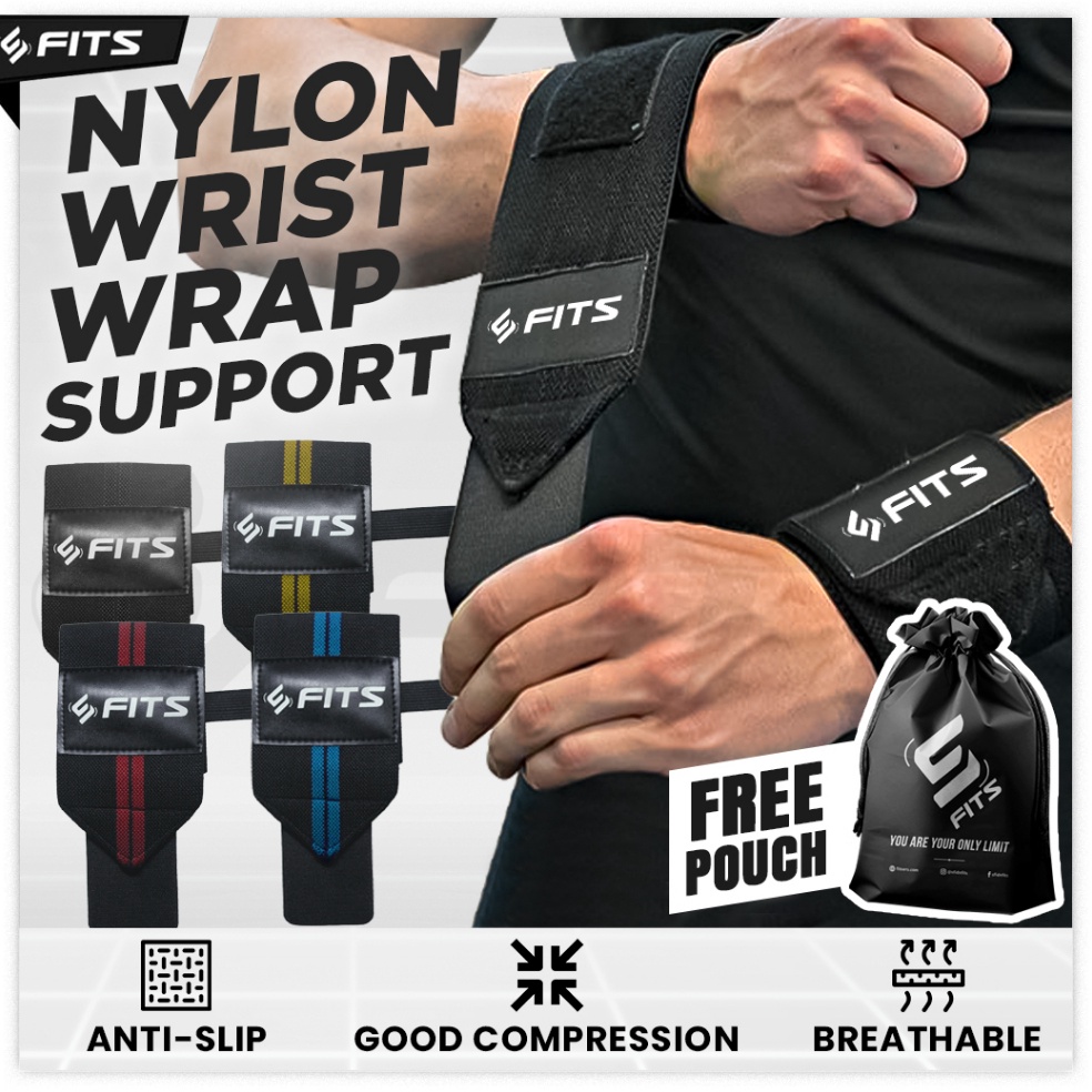 ราคาพิเศษ!!!! FITS Wrist Wrap Support Wrist Weight Support Nylon