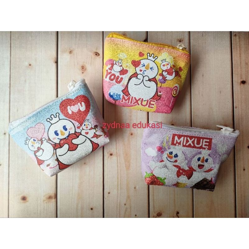 Mixue Dpet Coin Pouch with Cute Mixue Motif