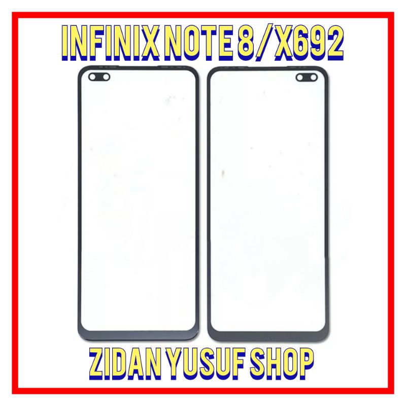 LAYAR หน้าจอสัมผัสกระจก LCD INFINIX NOTE 8 / X692