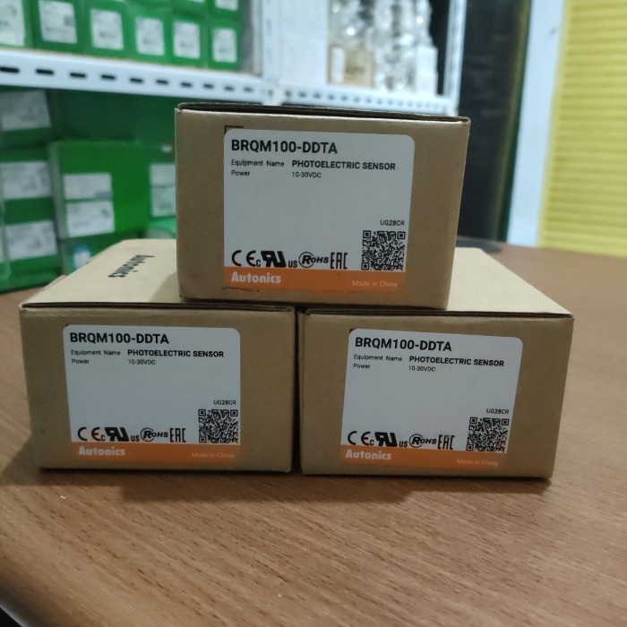 โฟโตอิเล็กทริคเซนเซอร์ Brqm100-Ddta Autonics