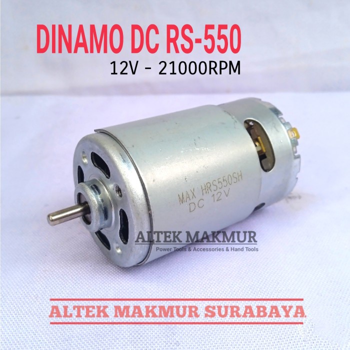คุณภาพสูง 21000 Rpm Dynamo 12V Rs-550 มอเตอร์ Dc 12V Rs550 Rs 550