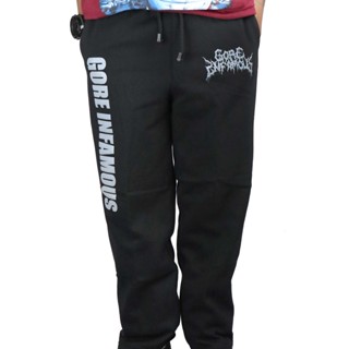 Hadeath JOGGER - GORE INFAMOUS - โลโก้ สีเทา