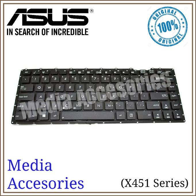 แท้ คีย์บอร์ดแล็ปท็อป สําหรับ Asus X453M X453Ma A455 A455L A455La X451C