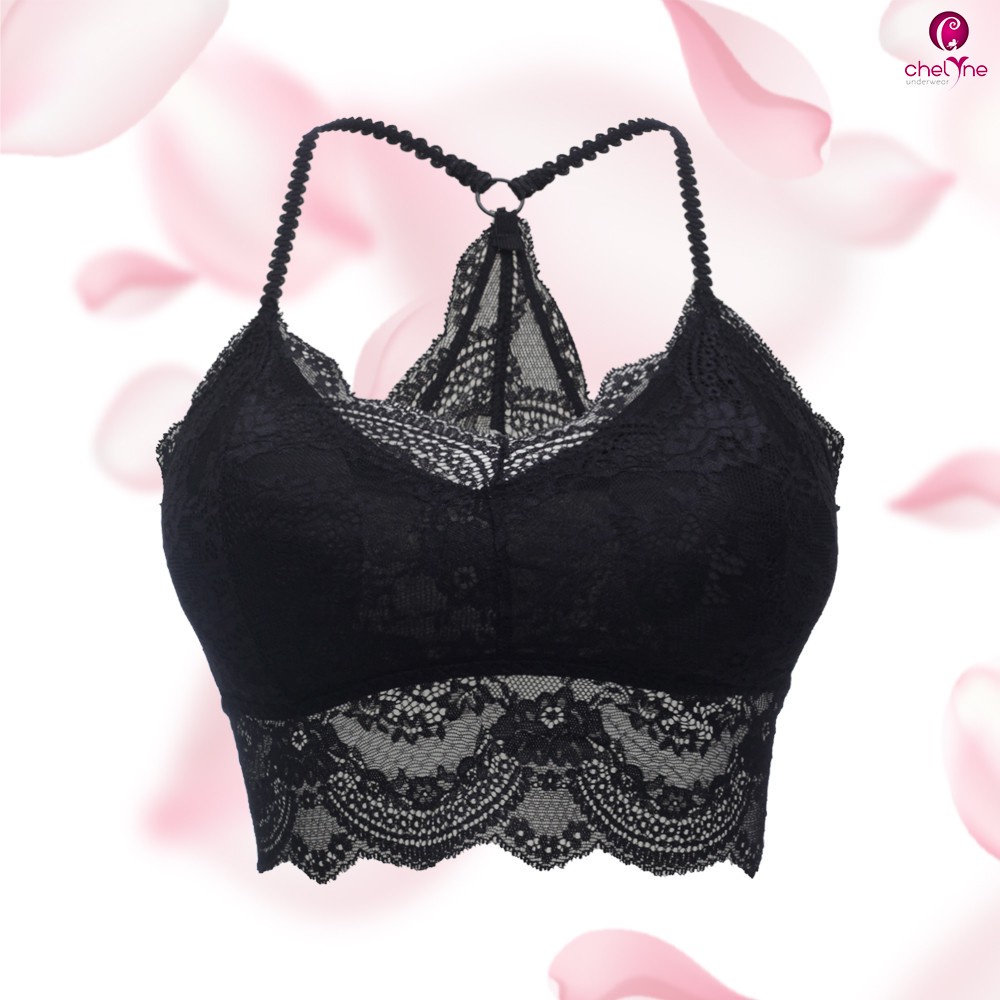 Chelyne BH Bralette 6616 Full Lace - ด้านใน