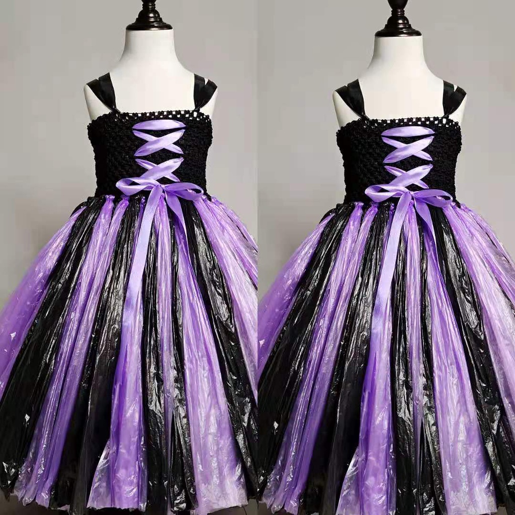 女孩保暖出服装时衣服装 万圣节儿童手工lle料diy成半品子走สาวสิ่งแวดล้อมฮาโลวีนเครื่องแต่งกายแสดงเด็กต่อรูปแบบวัสดุคู่มือทําเองกึ่งสําเร็จรูปพ่อแม่-ชิล .