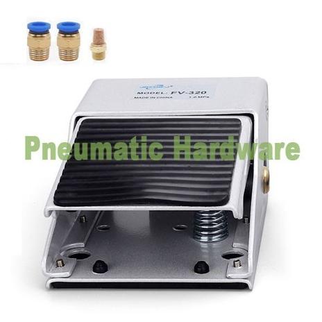 เท้าวาล์วนิวเมติก Fv320 Fv 320 ควบคุมความดันและขั้วต่อ Kc88