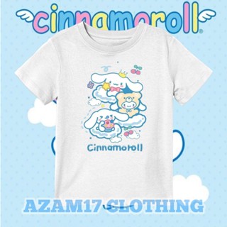 เสื้อยืด พิมพ์ลายการ์ตูน Cinnamoroll Cinnamorol สําหรับเด็ก