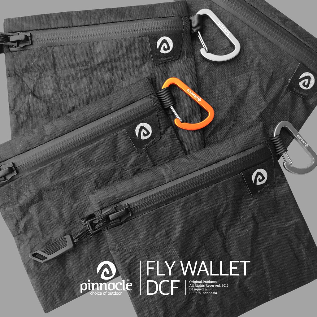 Pinnacle Fly Wallet Black - Dyneema ( DCF )