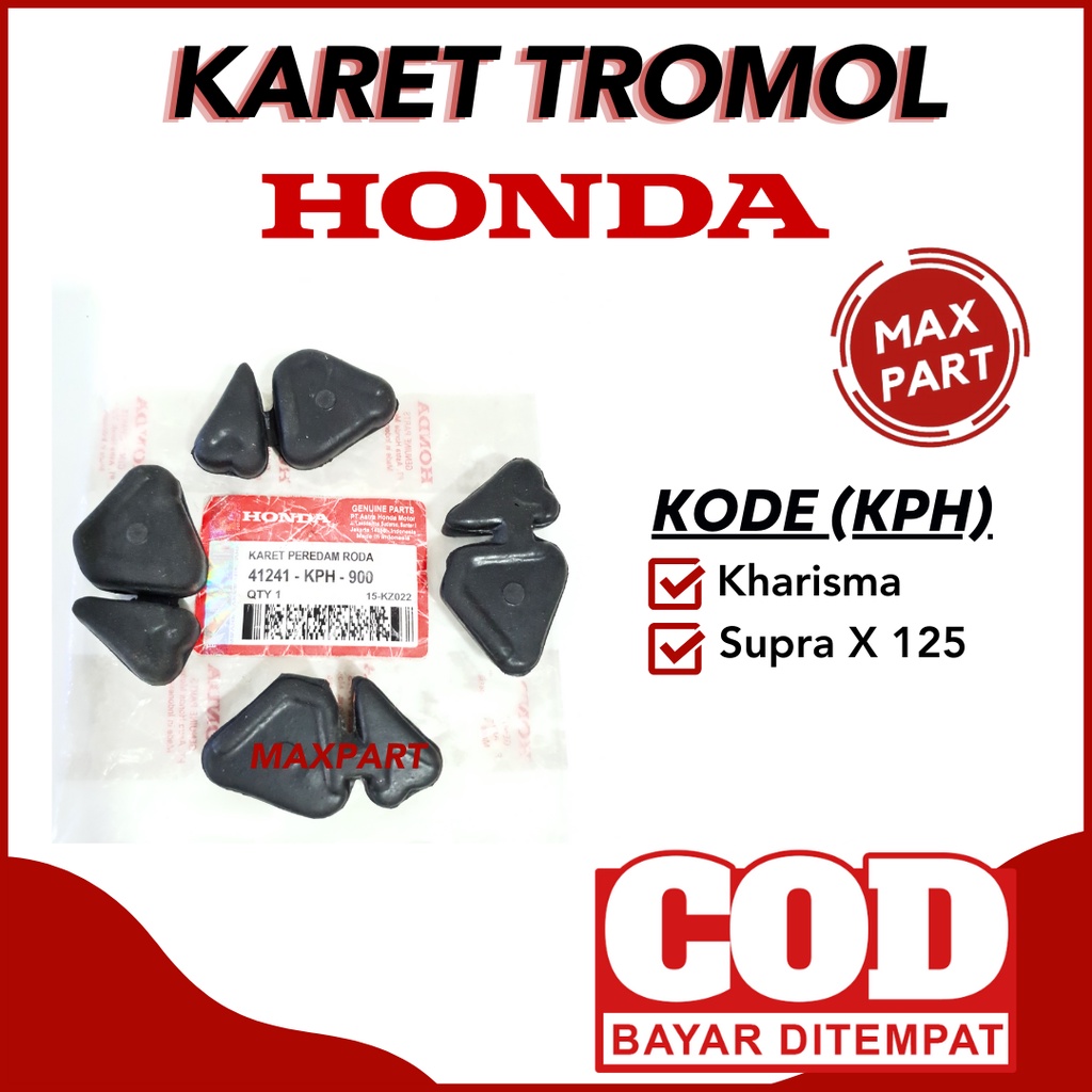 ยาง DRUM DAMPER NAP GEAR DAMPER KPH HONDA KHARISMA SUPRA X 125 MAXPART