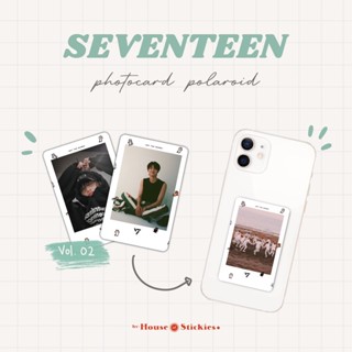 Seventeen โฟโต้การ์ด โพลารอยด์ Fanmade Vol 2