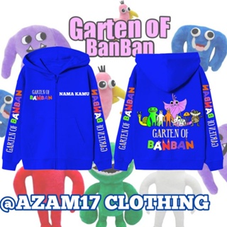 Garten Of Banban เสื้อแจ็กเก็ต มีฮู้ด แต่งซิป สําหรับเด็กผู้ชาย และเด็กผู้หญิง