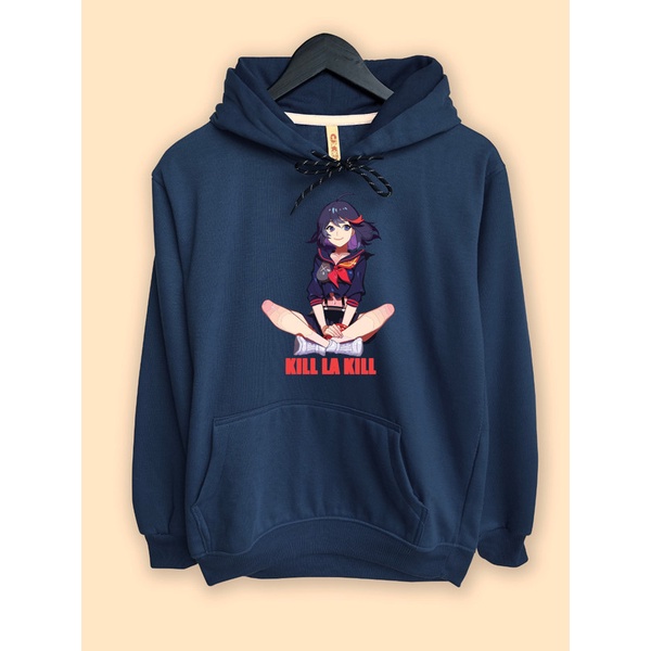 Kill La Kill Ryuko Matoi เสื้อแจ็คเก็ตมีฮู้ดอนิเมะ