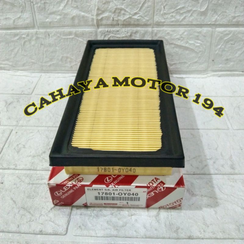 AIR FILTER AIR FILTER ALL NEW VIOS/NEW YARIS 17801-0Y040 ORIGINAL
