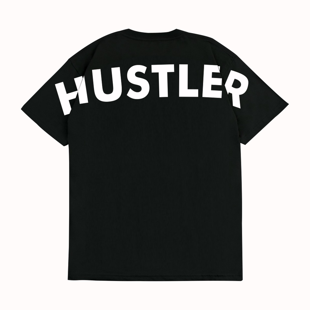 เสื้อยืด KRMK Unisex Distro พร้อมภาพ HUSTLER STREETWEAR