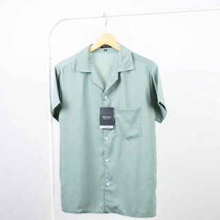 Kemeja KATUN Xzn55 เสื้อยืดแขนสั้น ผ้าฝ้ายเรยอน พิมพ์ลาย POLOS VINTAGE สําหรับผู้ชาย