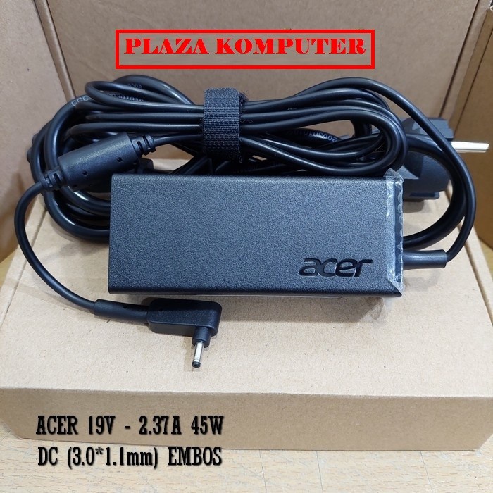 อะแดปเตอร์ชาร์จ ACER Aspire 3 ADP-45FE F 19V-2.37A 3.0*1.1 Emboss