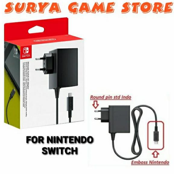 พร้อมส่ง อะแดปเตอร์ชาร์จ สําหรับ Nintendo Switch Limited Stock