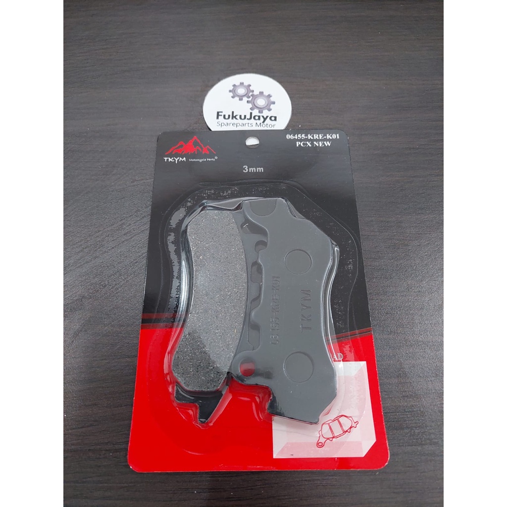 Takayama Disc Disk Pad ผ้าเบรคหน้าแผ่น 3 มม.ไม่ใช่ใยหิน Honda PCX ใหม่ (06455-KRE-K01) - Fukujaya อะ