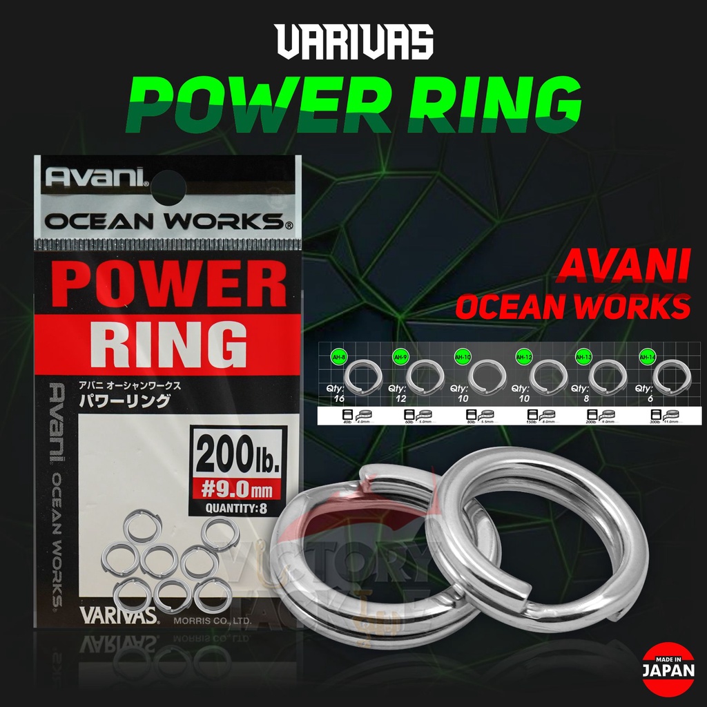 SPLIT RING VARIVAS AVANI OCEAN WORKS POWER RING | SPLIT RING VARIVAS