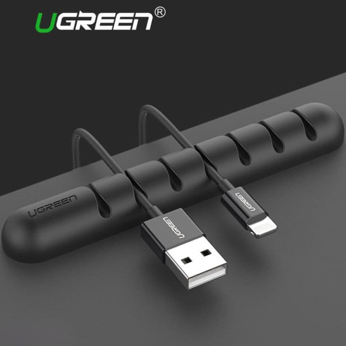 สายไฟ Ugreen Cable Organizer Cable Organizer 7 Slots Usb Silicone Premium