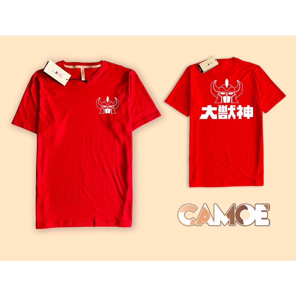 Power Rangers Megazord Japan Logo เสื้อยืดด้านหน้าและด้านหลัง