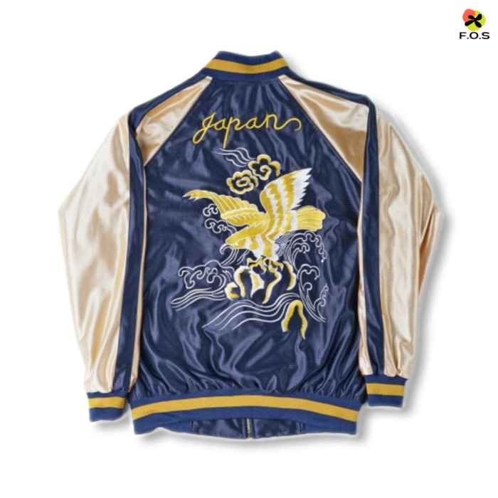 Sukajan Murayama Gold Eagle Low High Japanese Mens Jacket - XL