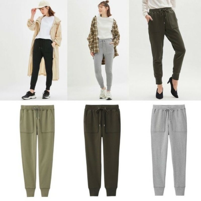 Uniqlo Terry Jogger Pants Women / Women& 39;s Jogger Pants (XS-XL)